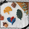 18Pcs 6 Colors DIY Wool Roving DIY-SP0005-80B-5