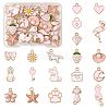 40Pcs 20 Styles Alloy Enamel Pendants ENAM-FS0003-33-1