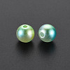 ABS Plastic Imitation Pearl Beads OACR-T003-46-3