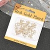 14Pcs 7 Styles Brass Micro Pave Cubic Zirconia Pendants KK-BBC0020-29-6