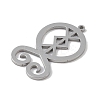 Non-Tarnish 304 Stainless Steel Pendants LS-STAS-B062-09P-2
