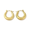 304 Stainless Steel Hoop Earrings for Women EJEW-B054-10G-1