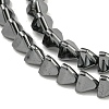 Non-magnetic Synthetic Hematite Beads Strands G-I365-25-3