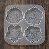 Camellia Rose Pendant Silicone Molds SIL-B074-03-3