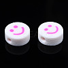 Handmade Polymer Clay Beads X-CLAY-N008-040F-3