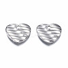 Non-Tarnish 304 Stainless Steel Charms STAS-S080-055P-NR-1