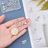 304 Stainless Steel Pendants STAS-UN0012-48-3
