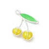 Alloy Enamel Pendants PALLOY-R151-43P-04-1