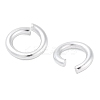 Aluminum Open Jump Rings FIND-G086-01G-S-2
