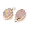 Natural Rose Quartz Pendants G-C102-08D-G-2