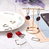 12Pcs 6 Style 303 Stainless Steel Hoop Earrings for Women EJEW-MP0001-01-7