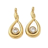 304 Stainless Steel Pendants STAS-R005-08G-05-1