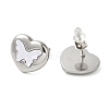 Non-Tarnish 304 Stainless Steel Stud Earrings LS-EJEW-U001-05P-01-1