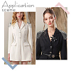 Fashion Iron Chain Tassel Epaulettes AJEW-WH0419-15P-7
