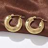 304 Stainless Steel Hoop Earrings for Women EJEW-L296-041G-1