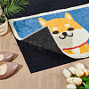 Felt & TPR Anti-slip Carpet Mat AJEW-WH0816-427B-4