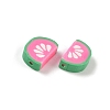 Fruit & Vegetable Theme Handmade Polymer Clay Beads CLAY-F006-02O-2