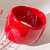 Exaggerated Geometric Shape Resin Bangles for Women FS-WG48DEE-03-1