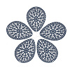 430 Stainless Steel Filigree Pendants LS-X-STAS-S108-16A-1