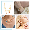 120Pcs 6 Styles 304 Stainless Steel Open Pendants STAS-AR0002-58G-5