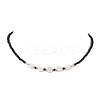 Glass Beads Necklaces NJEW-JN04722-4