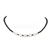 Glass Beads Necklaces NJEW-JN04722-4