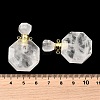 Natural Mixed Stone Perfume Bottle Pendants G-L623-13G-4