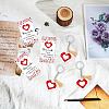 DIY Keychain Making Kits KEYC-CN0001-12C-11-6
