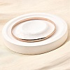 304 Stainless Steel Plain Bangles for Women BJEW-V004-02A-RG-2