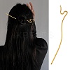 Brass Hair Sticks OHAR-C004-03G-1