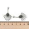 Spider 316 Surgical Stainless Steel Belly Button Rings EJEW-G416-06AS-5