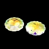 Electroplate Glass Charms EGLA-M028-02B-2