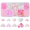 DIY Round Acrylic Beads Jewelry Making Findings Kits DIY-FS0007-05-1