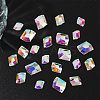 72Pcs 3 Style Irregular Rhombus Glass Sew on Rhinestone GLAA-GO0001-15-5