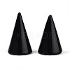 Natural Obsidian Ring Display Stands G-T144-06H-1