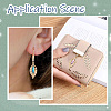 24Pcs 12 Colors KC Gold Plated Alloy Pendants FIND-TA0003-71-8