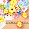 100Pcs Cloth Artificial Sunflower DIY-SP0005-96-7