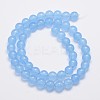 Natural & Dyed Malaysia Jade Bead Strands X-G-A146-8mm-A20-2