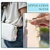 3Pcs Resin Rhinestone Strawberry Pendants Decoration HJEW-TAC0094-8