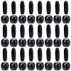 200Pcs 2 Styles Dyed Natural Wood Beads WOOD-PA0001-29A-7