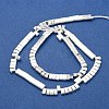 Electroplated Synthetic Non-Magnetic Hematite Beads Strands G-I360-B01-04-2
