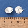 Ion Plating(IP) 304 Stainless Steel Pendant Pointed Back Rhinestone Settings STAS-U025-05D-S-3