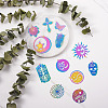24Pcs 12 Styles PVD Vacuum Plating 201 Stainless Steel Pendants STAS-CW0001-03-5