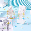 180Pcs 9 Colors Gradient Color Transparent Acrylic Beads OACR-TA0003-40-7