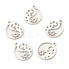Non-Tarnish 201 Stainless Steel Pendants LS-STAS-G258-05P-1