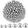 450Pcs 3 Style 304 Stainless Steel Ball STAS-FH0001-58-1