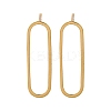 Brass Stud Earrings X-KK-T038-484B-4