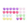 650-700G 6 Colors Transparent Acrylic Beads OACR-T029-85M-4