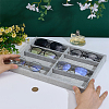Velvet Jewelry Display Trays for Sunglasses ODIS-WH0086-165A-3