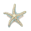 Alloy Rhinestone Brooch LS-JEWB-K027-01B-G-2